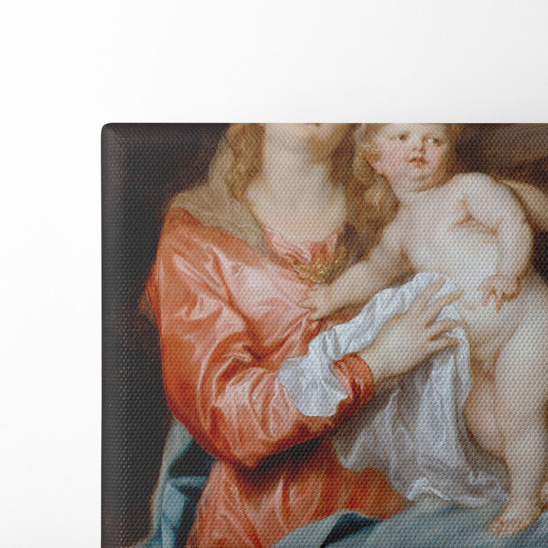 The Madonna And Child - Anthony van Dyck - Canvas Print