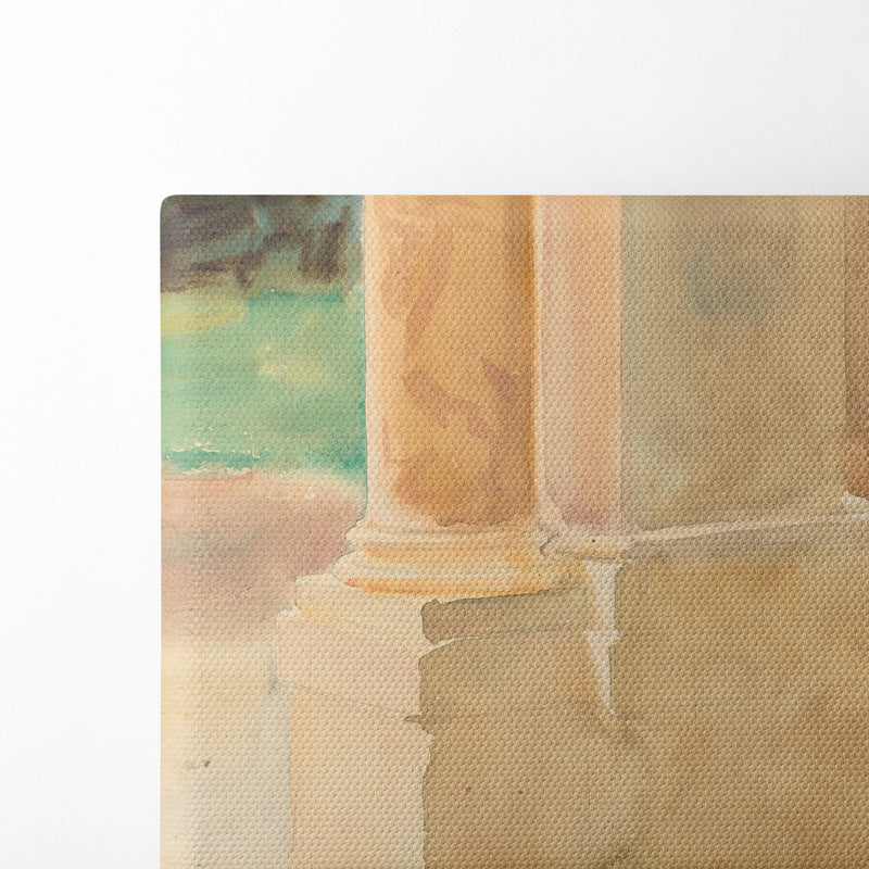 Frascati, Architectural Study (c. 1907) - John Singer Sargent - Canvas Print