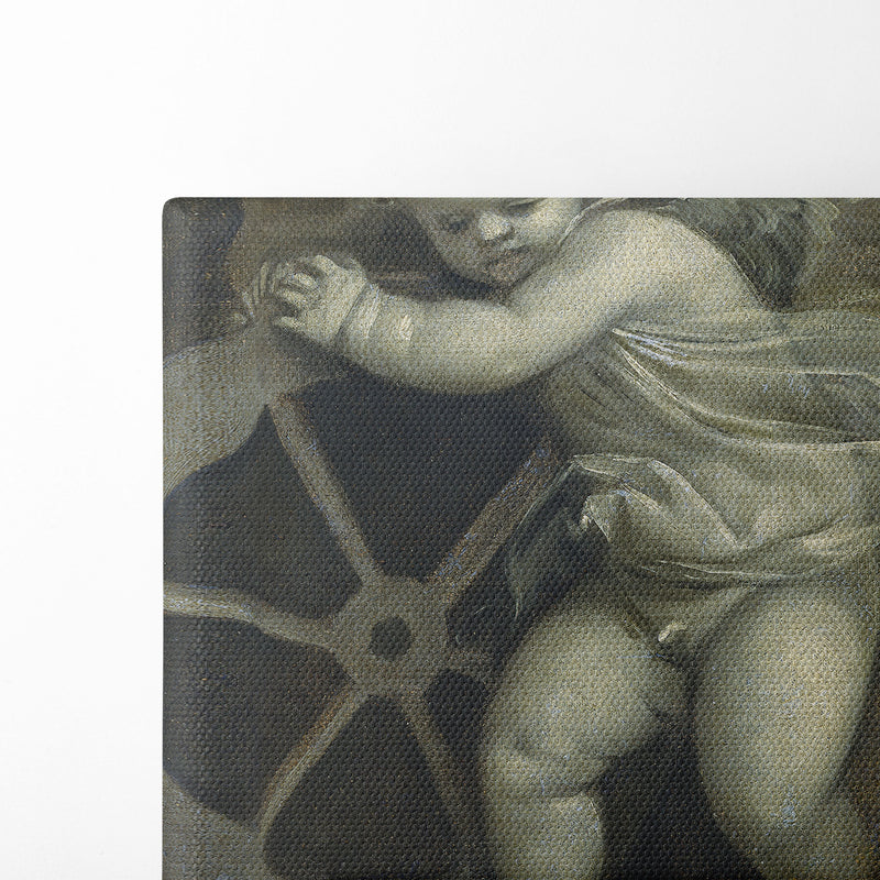 Cupid With The Wheel of Time (C. 1515-1520) - Titian - Canvas Print