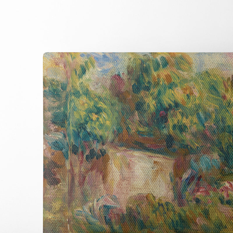 Cabanon près des Colettes (1916) - Pierre-Auguste Renoir - Canvas Print