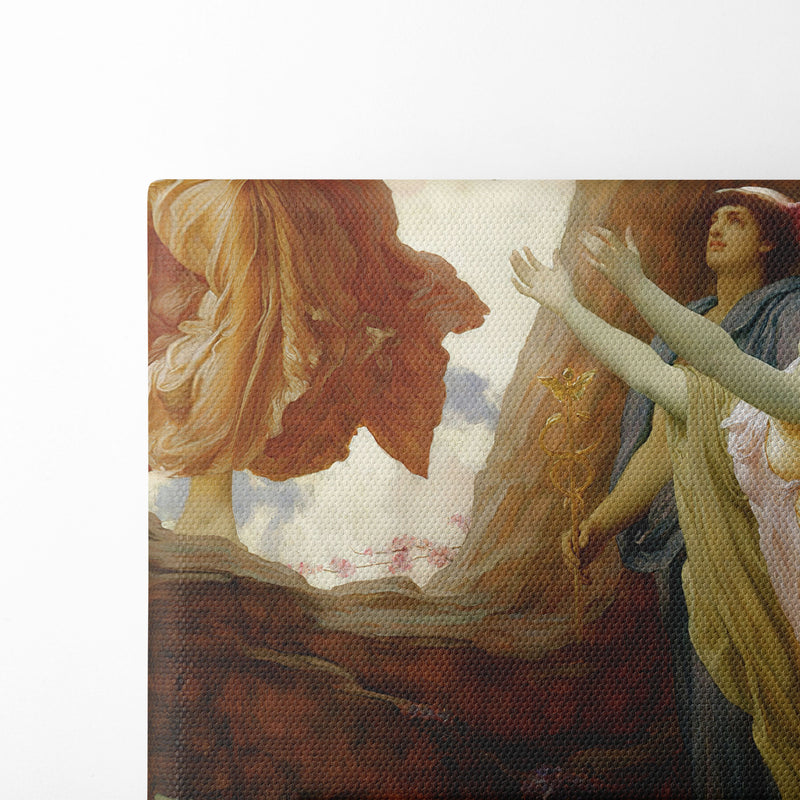 The Return Of Persephone (1891) - Frederic Leighton - Canvas Print