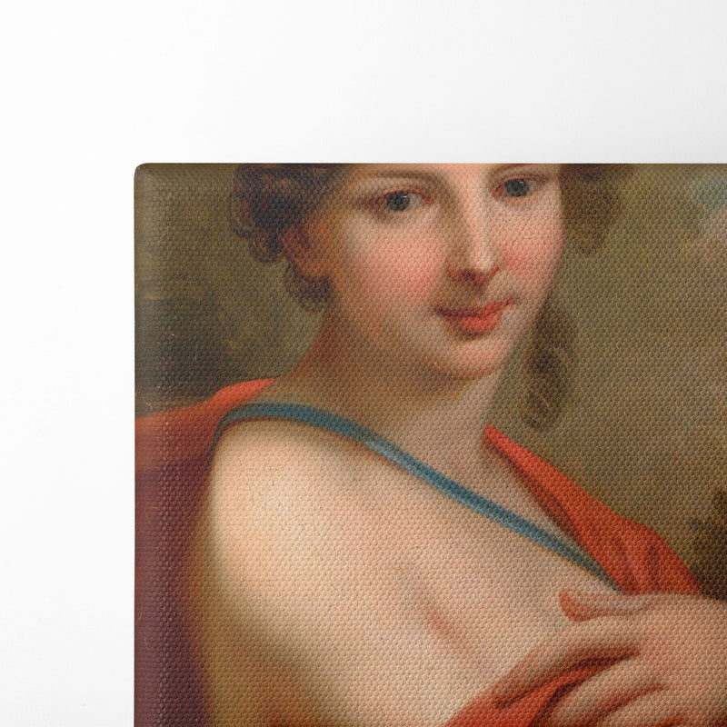 Portrait of Elena Aleksandrovna Naryshkina (1785-1855) (1800) - Johann Baptist von Lampi the Elder - Canvas Print
