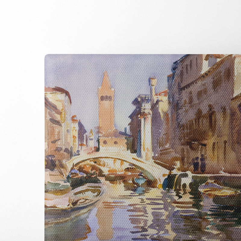 Venetian Canal (1913) - John Singer Sargent - Canvas Print