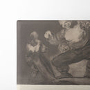 After Vice Comes Fornication [Simpleton] (Tras el Vicio Viene el Fornicio [Bobalicón]) (ca. 1813-1820) - Francisco de Goya - Canvas Print