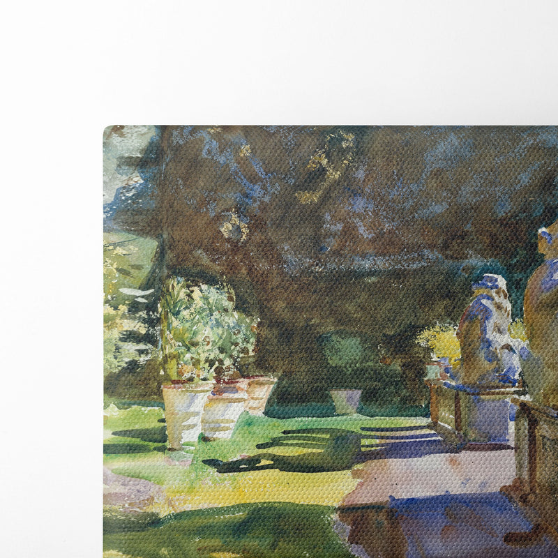 Villa di Marlia, Lucca (1910) - John Singer Sargent - Canvas Print