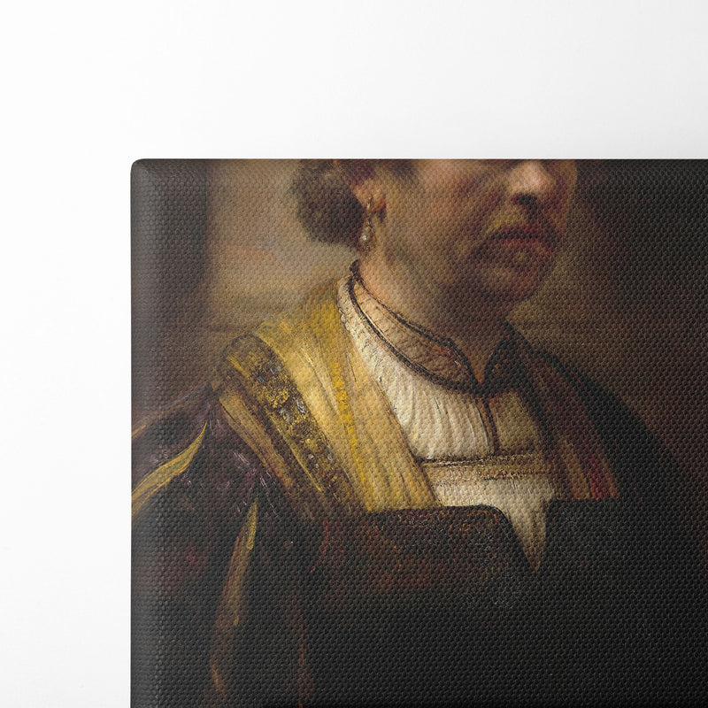 Portrait of Rembrandt (1650) - Rembrandt van Rijn - Canvas Print