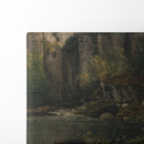 River and Rocks (1873–77) - Gustave Courbet - Canvas Print