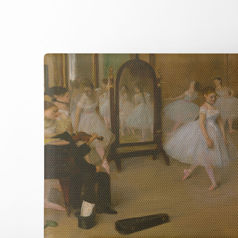 The Dancing Class (ca. 1870) - Edgar Degas - Canvas Print