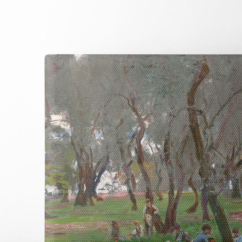 The Olive Grove (1910) - John Singer Sargent - Canvas Print