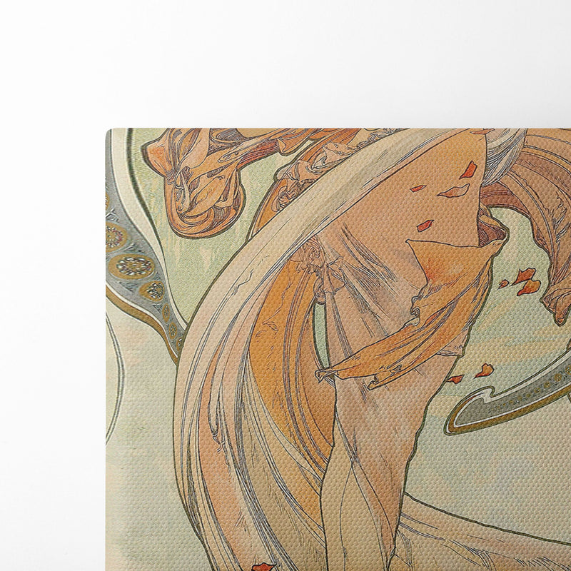 The Arts 2 (1898) - Alphonse Mucha - Canvas Print