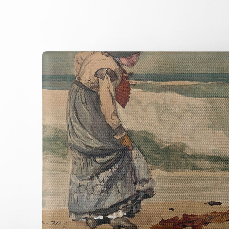 Startled (1878) - Winslow Homer - Canvas Print