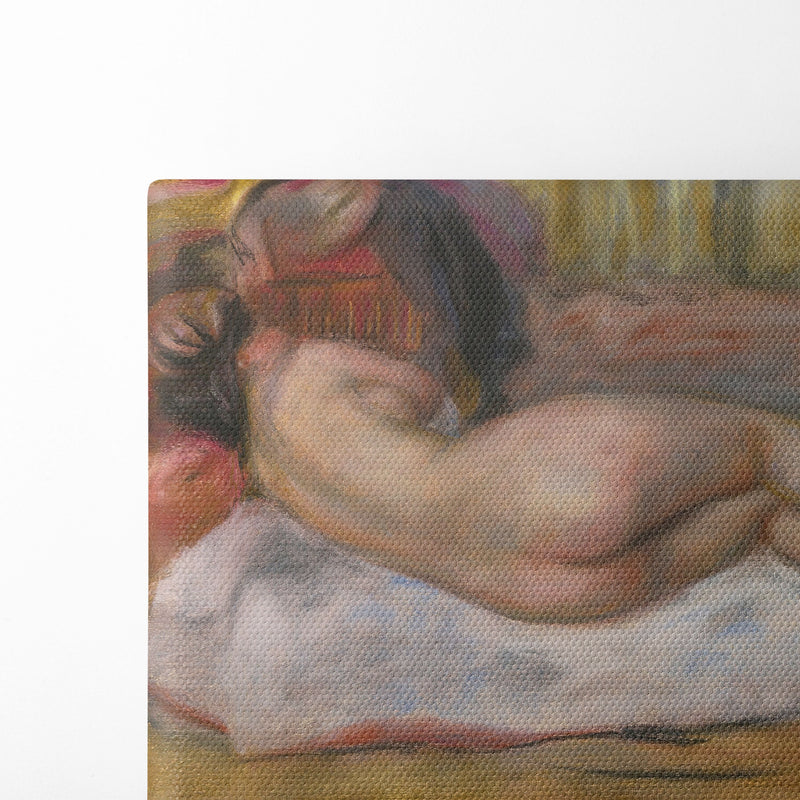 Le Repos (circa 1895) - Pierre-Auguste Renoir - Canvas Print