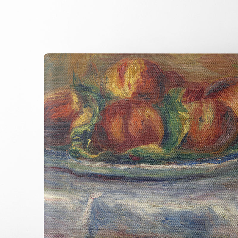 Peaches on a Plate (1902-1905) - Pierre-Auguste Renoir - Canvas Print