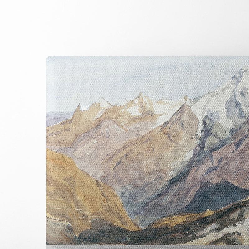 Mountain Study (1869) - John Singer Sargent - Canvas Print