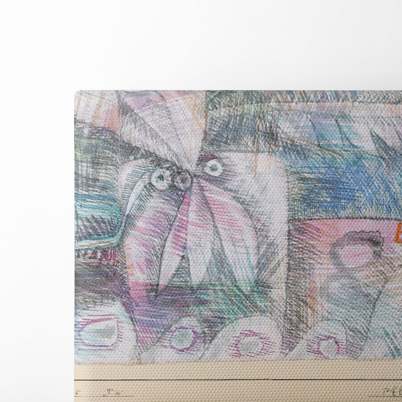 Pflanzen Bild 8.B, 1925 (1925) - Paul Klee - Canvas Print