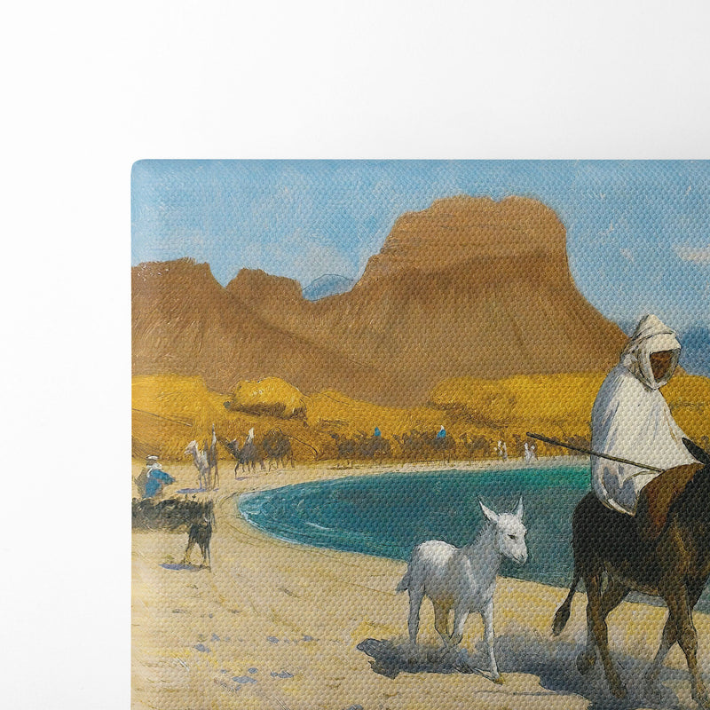 Golfe D’Akaba - Jean-Léon Gérôme - Canvas Print