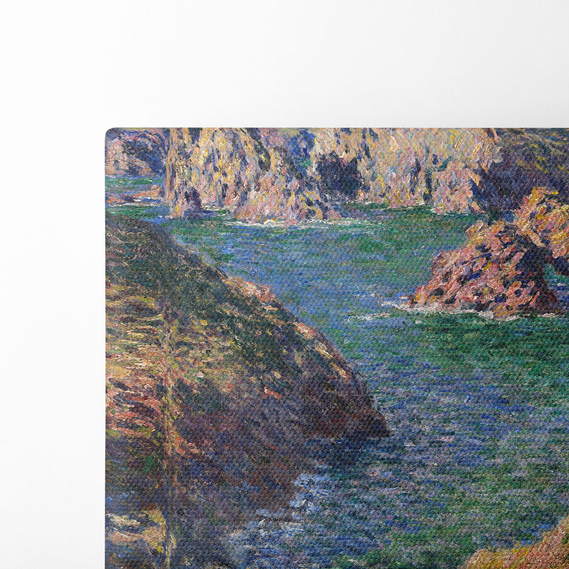 Port-Domois, Belle-Isle (1887) - Claude Monet - Canvas Print