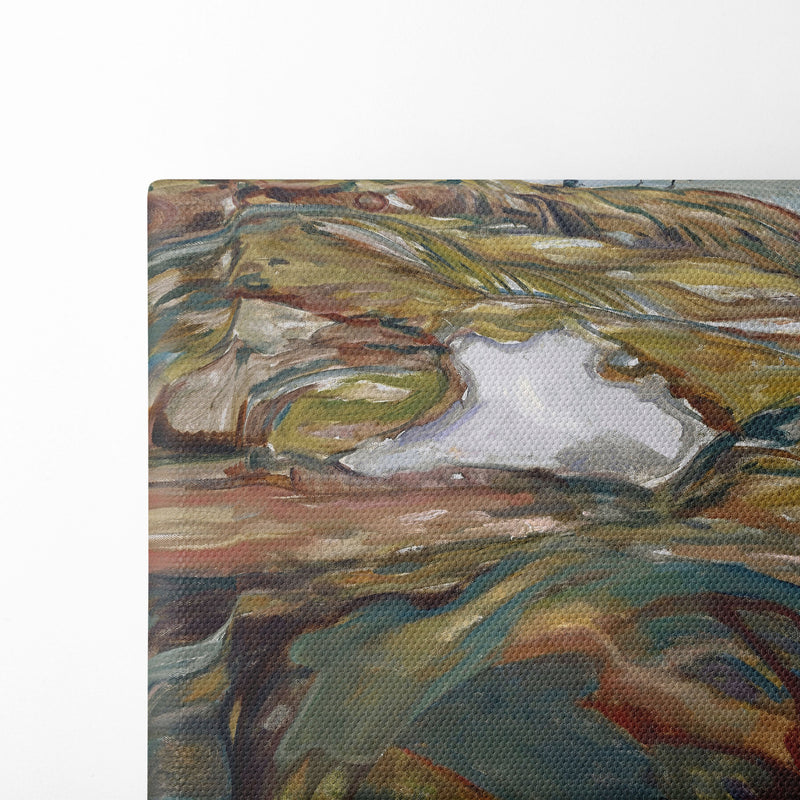 Coastal Landscape (1918) - Edvard Munch - Canvas Print