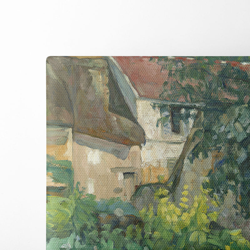 House of Père Lacroix (1873) - Paul Cézanne - Canvas Print