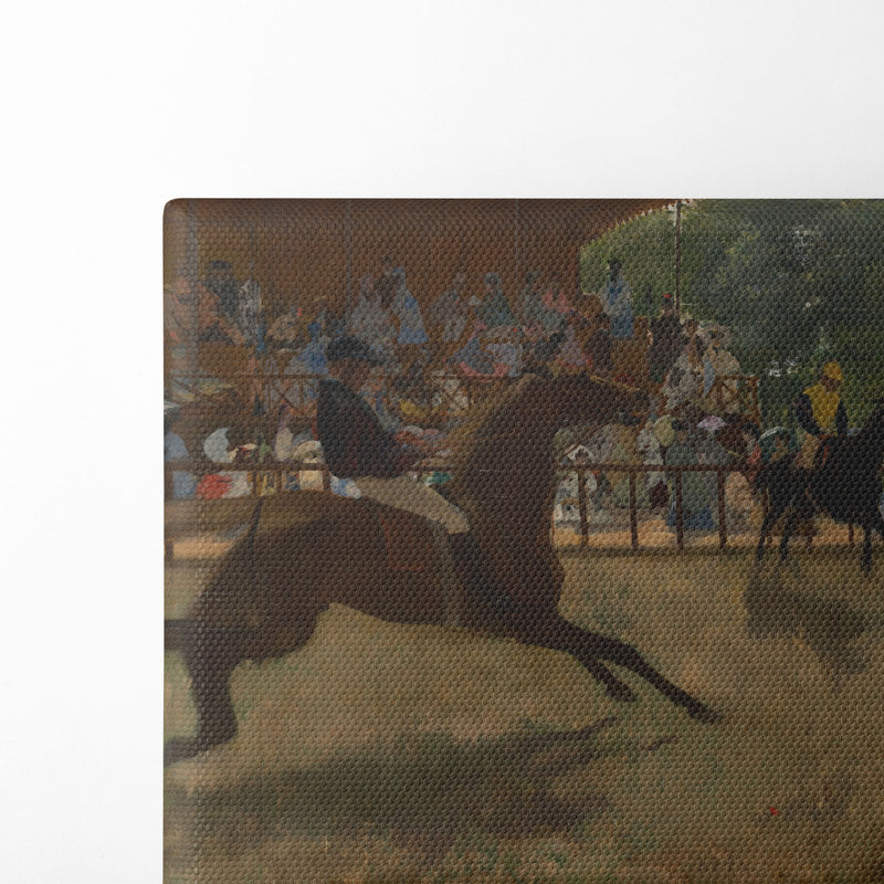 The False Start (ca. 1869–72) - Edgar Degas - Canvas Print