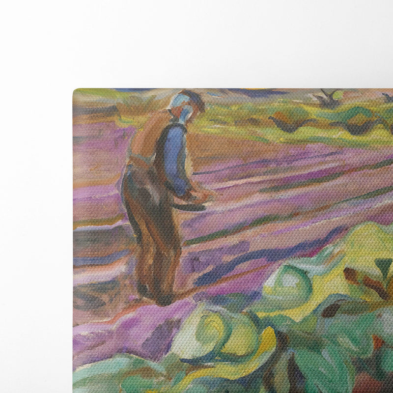 The Sower (1913) - Edvard Munch - Canvas Print