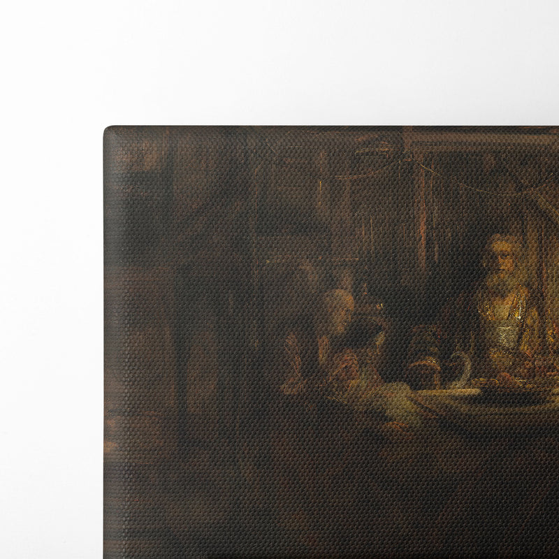 Philemon and Baucis (1658) - Rembrandt van Rijn - Canvas Print