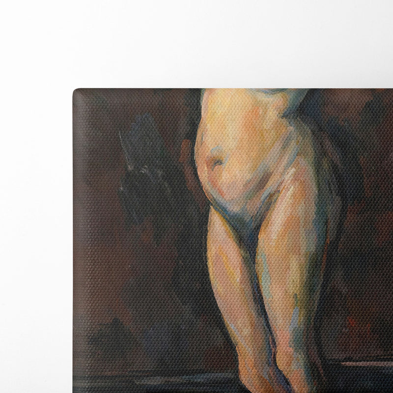 Femme Nue Debout (circa 1898-99) - Paul Cézanne - Canvas Print