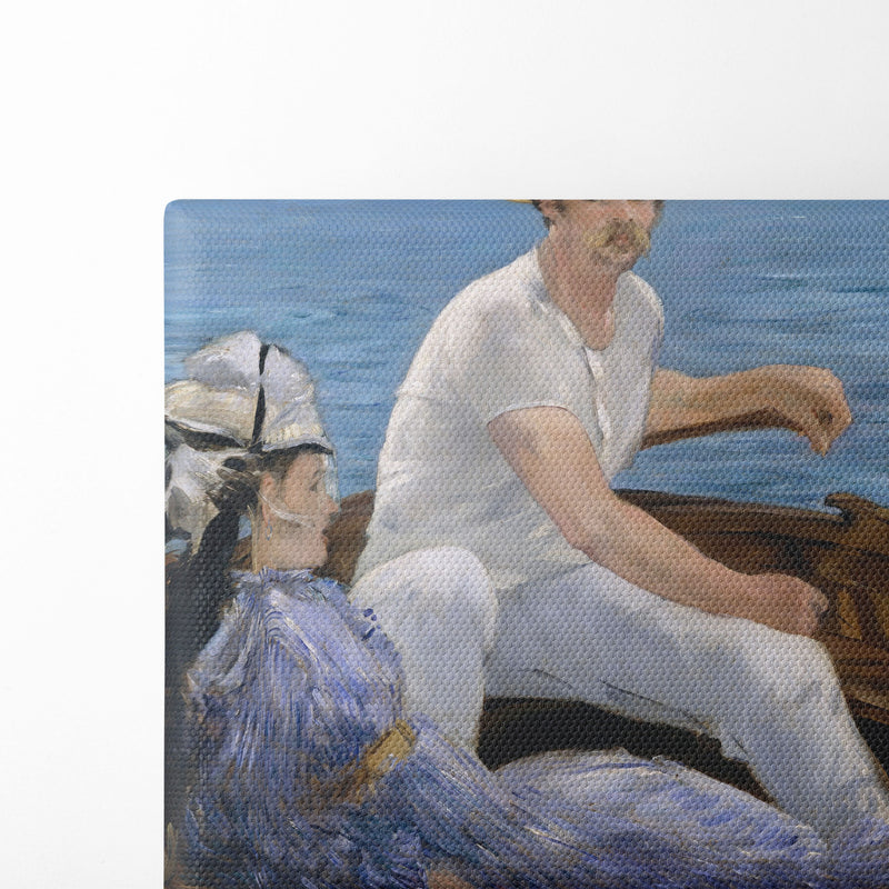 Boating (1874) - Édouard Manet - Canvas Print