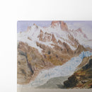 Splendid Mountain Watercolours Sketchbook – Cover (1870) - John Singer Sargent - Canvas Print