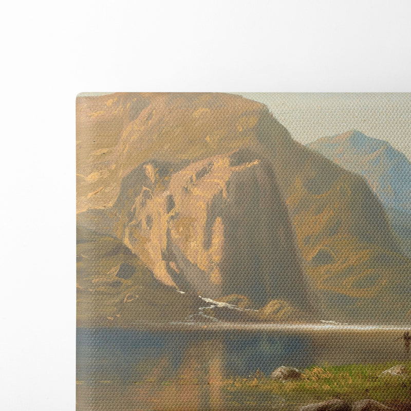 Yosemite (1868) - Albert Bierstadt - Canvas Print