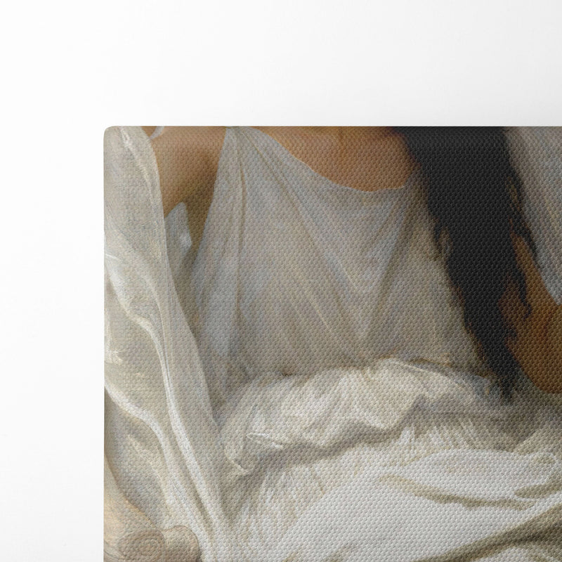 Le Voile (1898) - William Bouguereau - Canvas Print