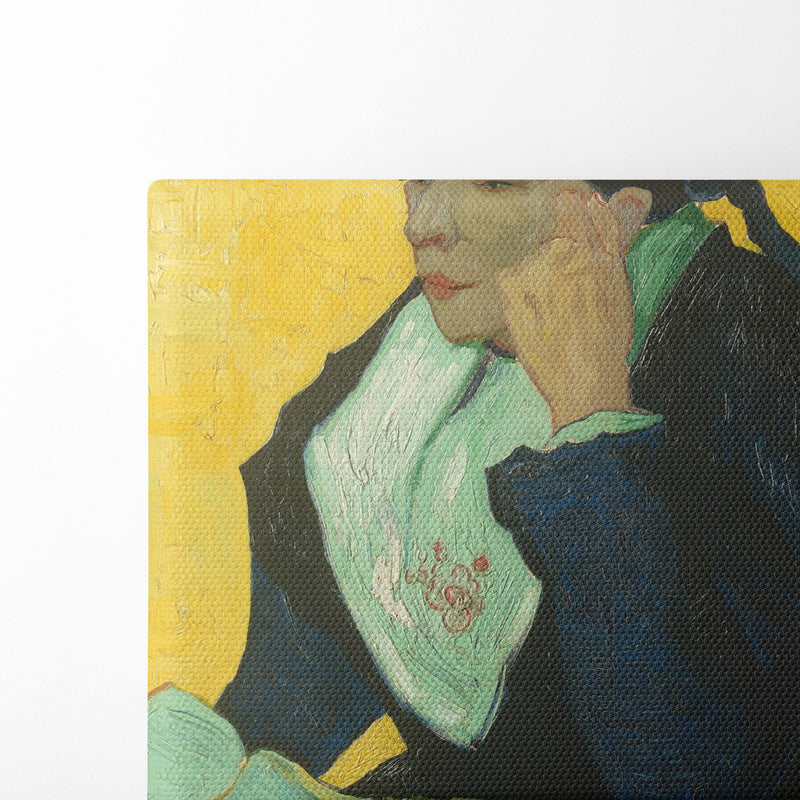 L’Arlésienne; Madame Joseph-Michel Ginoux (Marie Julien, 1848–1911) (1888–89) - Vincent van Gogh - Canvas Print