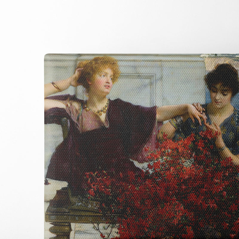 Love’s Jewelled Fetter (The Betrothal Ring) - Lawrence Alma-Tadema - Canvas Print