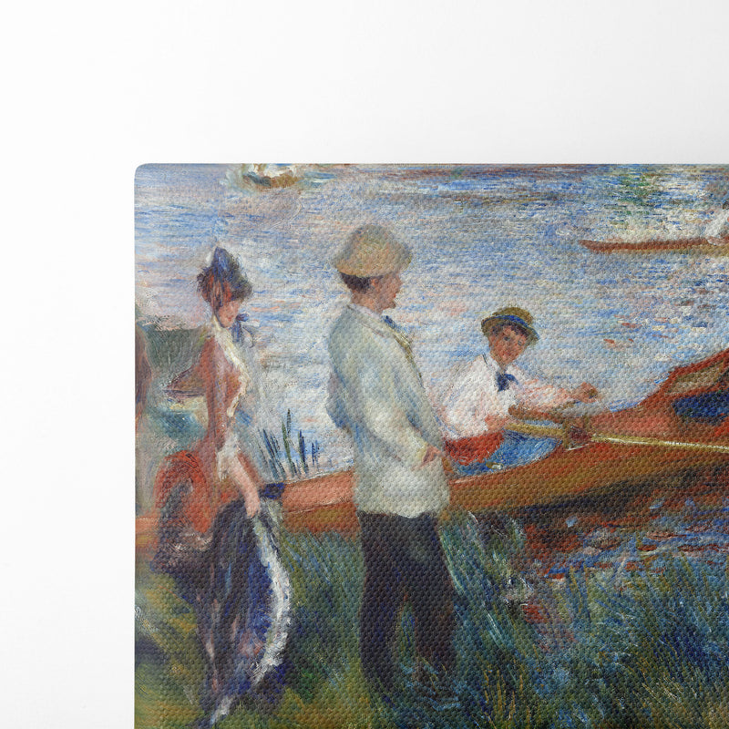 Oarsmen at Chatou (1879) - Pierre-Auguste Renoir - Canvas Print