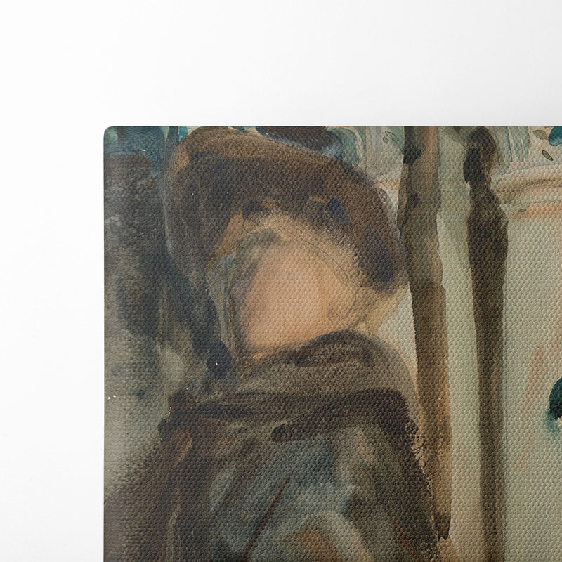 Mrs. Gardner at Fenway Court (1903) - John Singer Sargent - Canvas Print