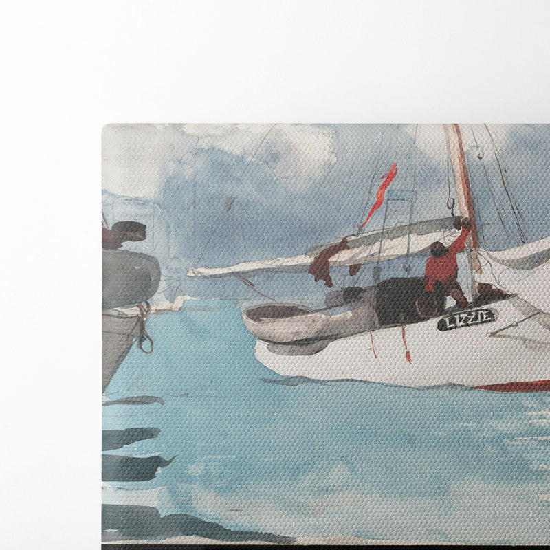 Fishing Boats, Key West (1903) - Winslow Homer - Canvas Print