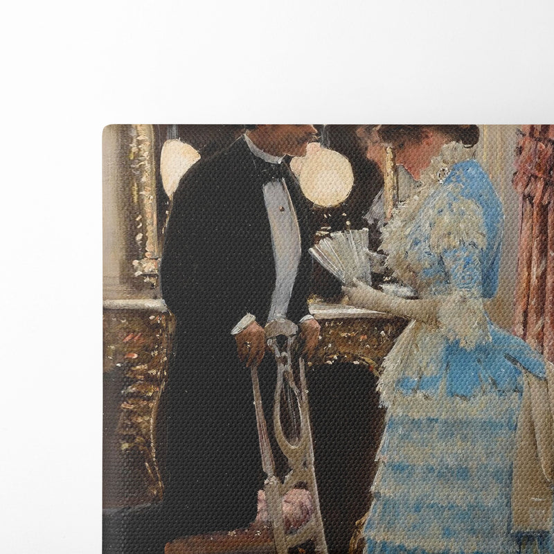 La Conversation - Jean Béraud - Canvas Print