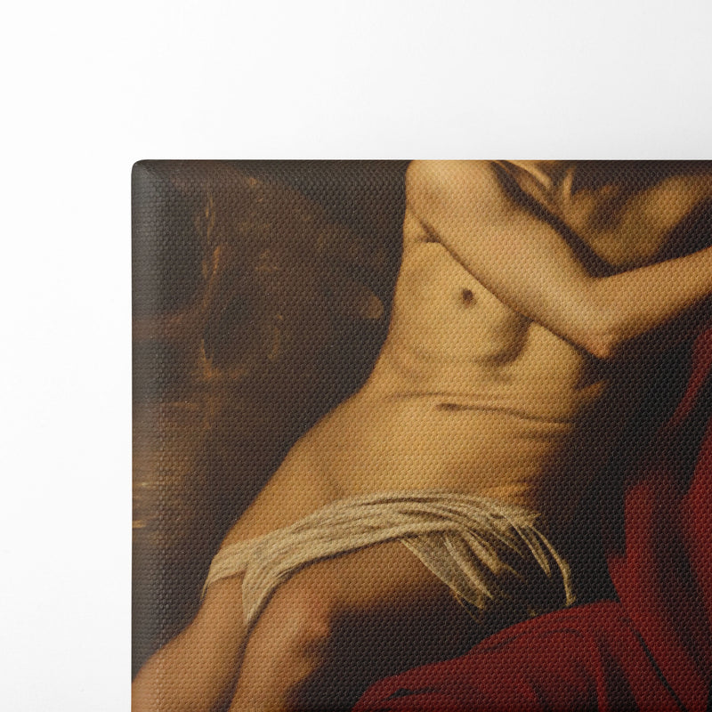 Saint John the Baptist (1609-1610) - Caravaggio - Canvas Print