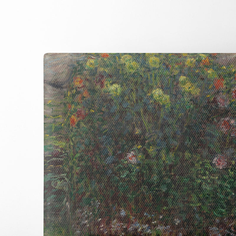 Ladies in Flowers (1875) - Claude Monet - Canvas Print