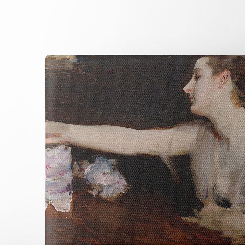 Madame Gautreau Drinking a Toast (1882-1883) - John Singer Sargent - Canvas Print