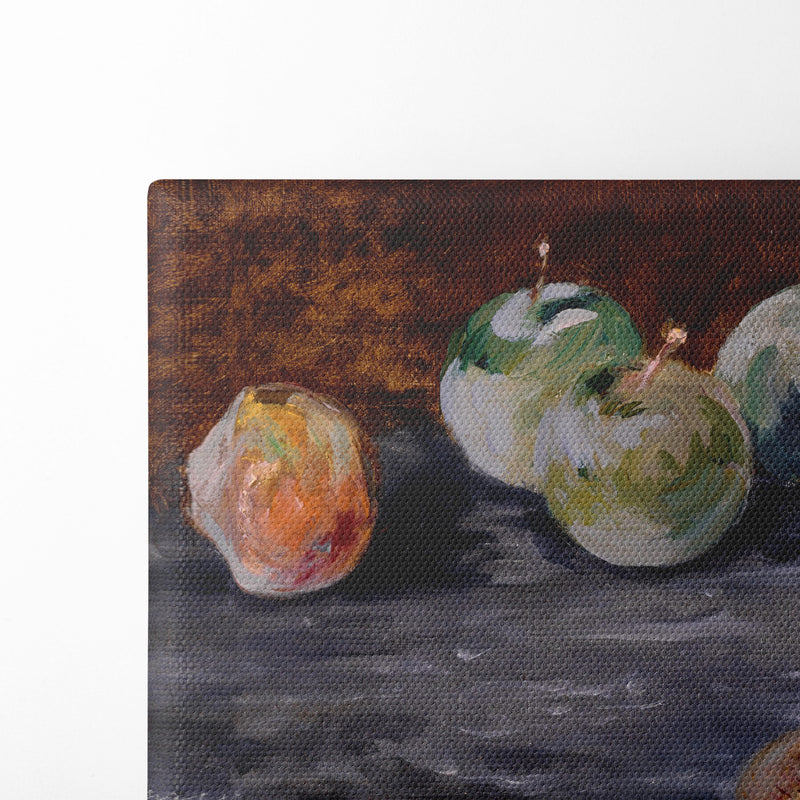 Plums (circa 1880) - Édouard Manet - Canvas Print