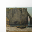 Falaises d’Étretat (1869) - Gustave Courbet - Canvas Print