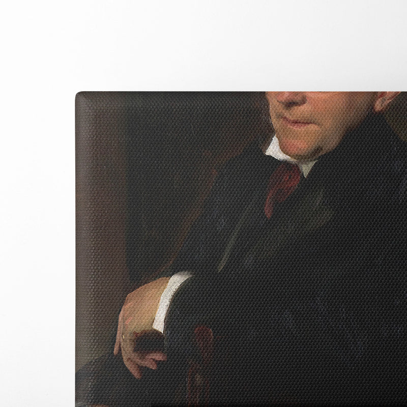 Portrait of James Whitcomb Riley (1903) - John Singer Sargent - Canvas Print