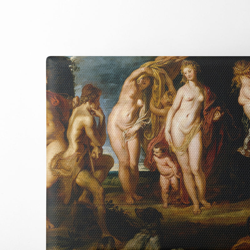 The Judgment Of Paris (Circa 1606) - Peter Paul Rubens - Canvas Print