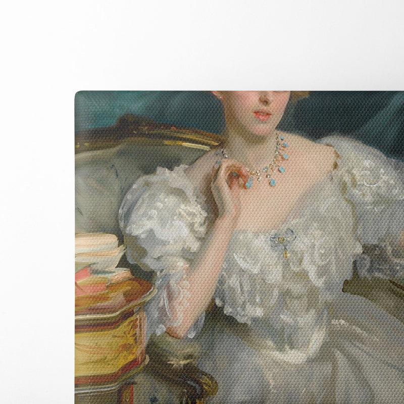 Mrs. William George Raphael (1906) - John Singer Sargent - Canvas Print