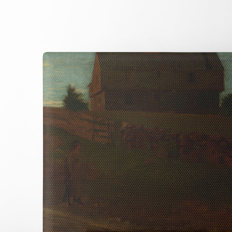 Garrison House, York, Maine (1875) - Winslow Homer - Canvas Print