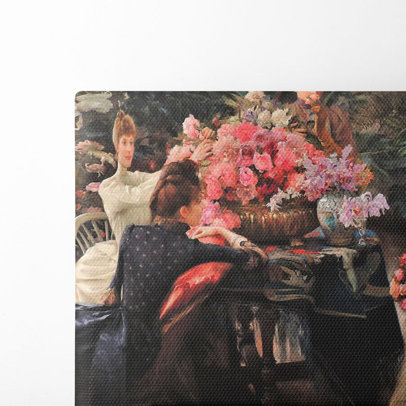 Spring Flowers (1890) - Julius Leblanc Stewart - Canvas Print