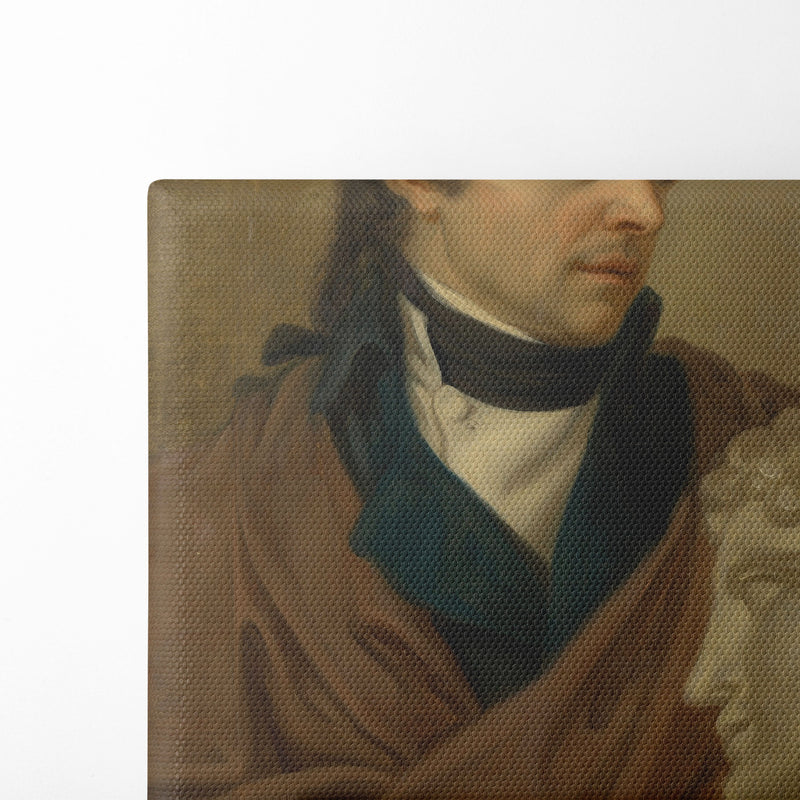 Josef Klieber (Bildhauer) (around 1800) - Johann Baptist von Lampi the Elder - Canvas Print