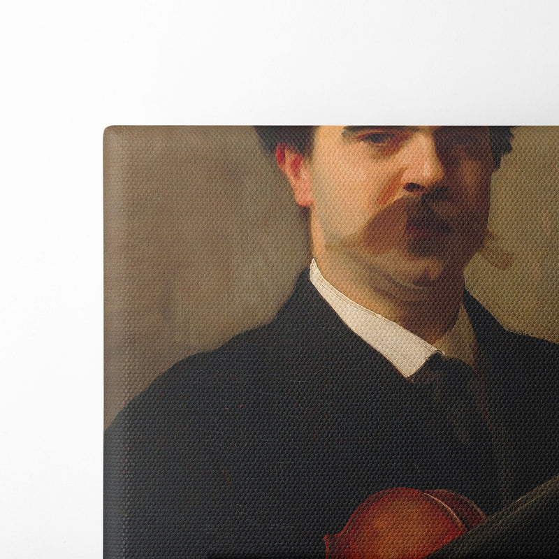 Johannes Wolff (1861–1931), Dutch violinist (1897) - John Singer Sargent - Canvas Print