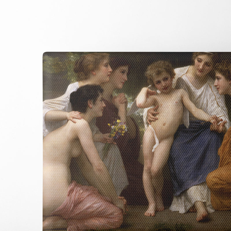 Admiration (1897) - William Bouguereau - Canvas Print